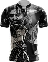 Camisa camiseta de quebrada favela ostentação luxo notas de 100 1006 Camisa camiseta de quebrada favela ostentação luxo notas de 100 1006