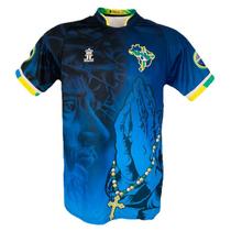 Camisa Camiseta do Brasil - Fé no Hexa - País do Futebol