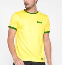 Camisa Camiseta do Brasil Masculina Feminina Unissex Camisetas Para Copa Patriota Bandeira time