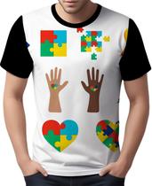 Camisa Camiseta Espectro Autista Autismo Neurodiversidade Amor 12