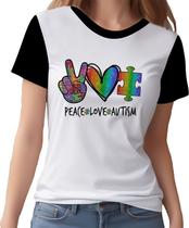 Camisa Camiseta Espectro Autista Autismo Neurodiversidade Amor 18