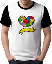 Camisa Camiseta Espectro Autista Autismo Neurodiversidade Amor 9