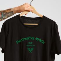 Camisa Camiseta Esporte Estampada ATHLETIC Confortável 100% algodão Malha Premium