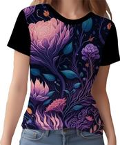 Camisa Camiseta Estampa Art Floral Flor Natureza Florida 8