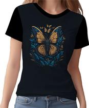 Camisa Camiseta Estampada Borboleta Mariposa Insetos HD 1