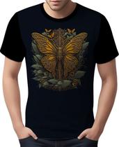 Camisa Camiseta Estampada Steampunk Borboleta Tecnovapor 6 Camisa Camiseta Estampada Steampunk Borboleta Tecnovapor 6