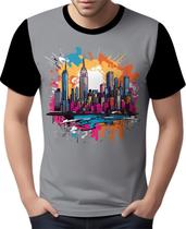 Camisa Camiseta Estampada T-shirt New York Nova York City 6