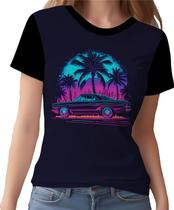 Camisa Camiseta Estampadas Carros Moda Cenário Praia HD 2