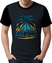 Camisa Camiseta Estampadas Carros Moda Cenário Praia HD 4