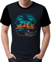 Camisa Camiseta Estampadas Carros Moda Cenário Praia HD 6