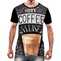 Camisa Camiseta Estampas Eu amo Café Coffee Grãos Arte HD 7