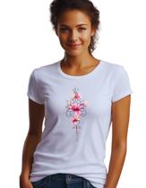 Camisa Camiseta Flor de Lotus md46