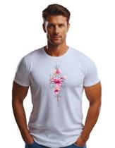 Camisa Camiseta Flor de Lotus md46