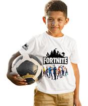 Camisa Camiseta Fortnite Jogo Infantil Juvenil Modelo 2