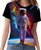 Camisa Camiseta Galaxias Astronauta Marte Lua Planetas 6