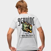 Camisa Camiseta Genuine Grit Masculina Estampada Algodão 30.1 Always Make Money Camisa Camiseta Genuine Grit Masculina Estampada Algodão 30.1 Always Make Money