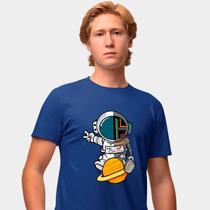 Camisa Camiseta Genuine Grit Masculina Estampada Algodão 30.1 Astronauta