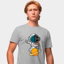 Camisa Camiseta Genuine Grit Masculina Estampada Algodão 30.1 Astronauta