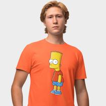 Camisa Camiseta Genuine Grit Masculina Estampada Algodão 30.1 Bart Simpson