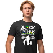 Camisa Camiseta Genuine Grit Masculina Estampada Algodão 30.1 Black Father