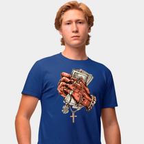 Camisa Camiseta Genuine Grit Masculina Estampada Algodão 30.1 Blessed Money