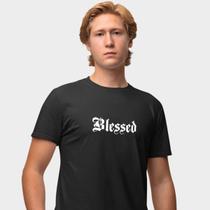 Camisa Camiseta Genuine Grit Masculina Estampada Algodão 30.1 Blessed