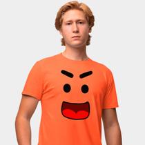 Camisa Camiseta Genuine Grit Masculina Estampada Algodão 30.1 Cartoon Face