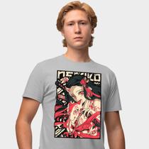 Camisa Camiseta Genuine Grit Masculina Estampada Algodão 30.1 Demon Slayer Nezuko