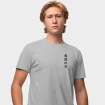 Camisa Camiseta Genuine Grit Masculina Estampada Algodão 30.1 Demon Slayer Zenitsu Agatsuma