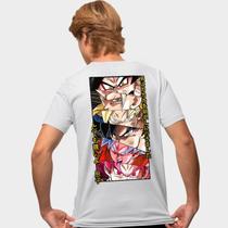 Camisa Camiseta Genuine Grit Masculina Estampada Algodão 30.1 Dragon Ball Goku Saiyajins