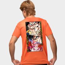 Camisa Camiseta Genuine Grit Masculina Estampada Algodão 30.1 Dragon Ball Goku Saiyajins