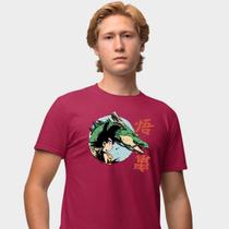 Camisa Camiseta Genuine Grit Masculina Estampada Algodão 30.1 Dragon Ball Shenlong e Goku