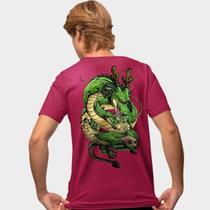 Camisa Camiseta Genuine Grit Masculina Estampada Algodão 30.1 Dragon Ball Shenlong