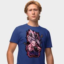 Camisa Camiseta Genuine Grit Masculina Estampada Algodão 30.1 Dragon Ball Vegeta Ultra Ego