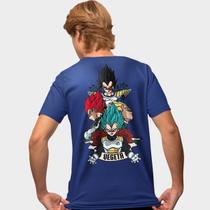 Camisa Camiseta Genuine Grit Masculina Estampada Algodão 30.1 Dragon Ball Z Vegeta