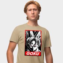 Camisa Camiseta Genuine Grit Masculina Estampada Algodão 30.1 Goku Dragon Ball