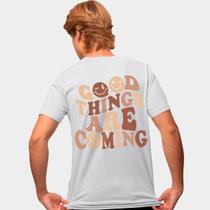 Camisa Camiseta Genuine Grit Masculina Estampada Algodão 30.1 Good Thing Are Coming