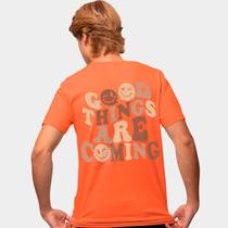 Camisa Camiseta Genuine Grit Masculina Estampada Algodão 30.1 Good Thing Are Coming