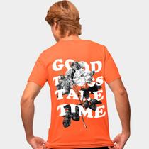 Camisa Camiseta Genuine Grit Masculina Estampada Algodão 30.1 Good Things Take Time