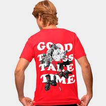 Camisa Camiseta Genuine Grit Masculina Estampada Algodão 30.1 Good Things Take Time