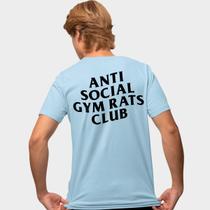 Camisa Camiseta Genuine Grit Masculina Estampada Algodão 30.1 Gym Rats