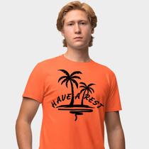 Camisa Camiseta Genuine Grit Masculina Estampada Algodão 30.1 Have a Rest