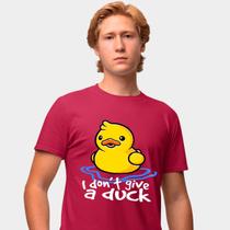 Camisa Camiseta Genuine Grit Masculina Estampada Algodão 30.1 I Don't Give a Duck