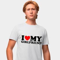 Camisa Camiseta Genuine Grit Masculina Estampada Algodão 30.1 I Love My Girlfriend