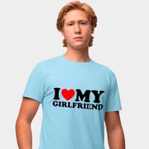 Camisa Camiseta Genuine Grit Masculina Estampada Algodão 30.1 I Love My Girlfriend