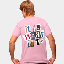 Camisa Camiseta Genuine Grit Masculina Estampada Algodão 30.1 It Is Wath It Is