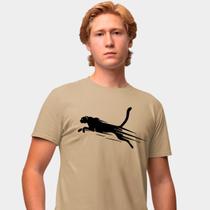 Camisa Camiseta Genuine Grit Masculina Estampada Algodão 30.1 Leopardo