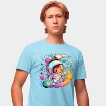 Camisa Camiseta Genuine Grit Masculina Estampada Algodão 30.1 Mini Astronaut