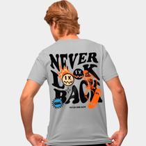 Camisa Camiseta Genuine Grit Masculina Estampada Algodão 30.1 Never Look Back