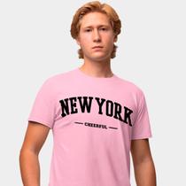 Camisa Camiseta Genuine Grit Masculina Estampada Algodão 30.1 New York